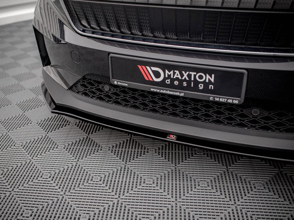Maxton Design Front Splitter V.1 Skoda Enyaq IV 2020- Maxton Design SR