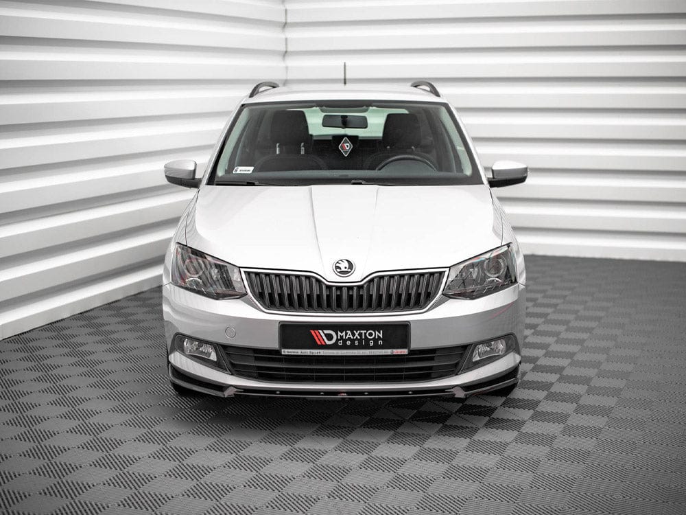 Maxton Design Front Splitter V.1 Skoda Fabia MK3 2014-2019 Maxton Design SR