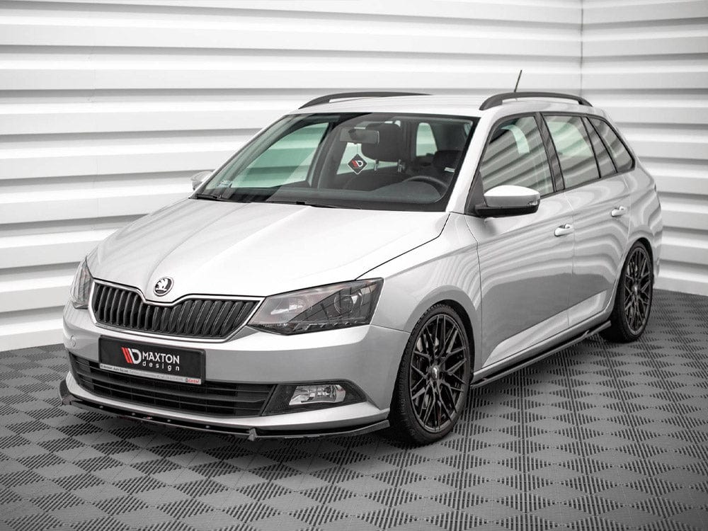 Maxton Design Front Splitter V.1 Skoda Fabia MK3 2014-2019 Maxton Design SR