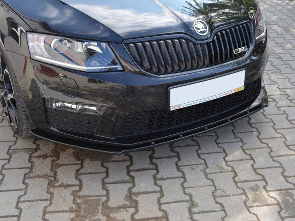 Maxton Design Front Splitter V.1 Skoda Octavia MK3 VRS 2013-2016 Maxton Design SR