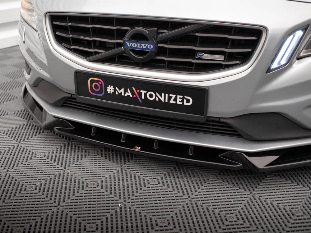 Maxton Design Front Splitter V.1 Volvo S60 R-Design Mk2 Maxton Design SR