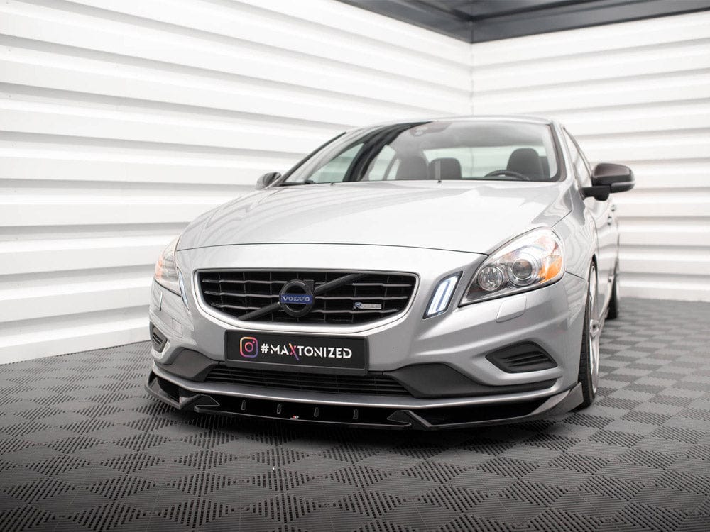 Maxton Design Front Splitter V.1 Volvo S60 R-Design Mk2 Maxton Design SR