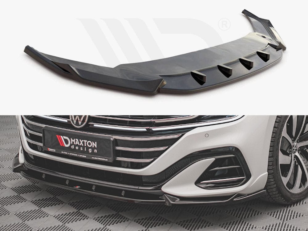 Maxton Design Front Splitter V.1 VW Arteon R-line Facelift 2020- Maxton Design SR