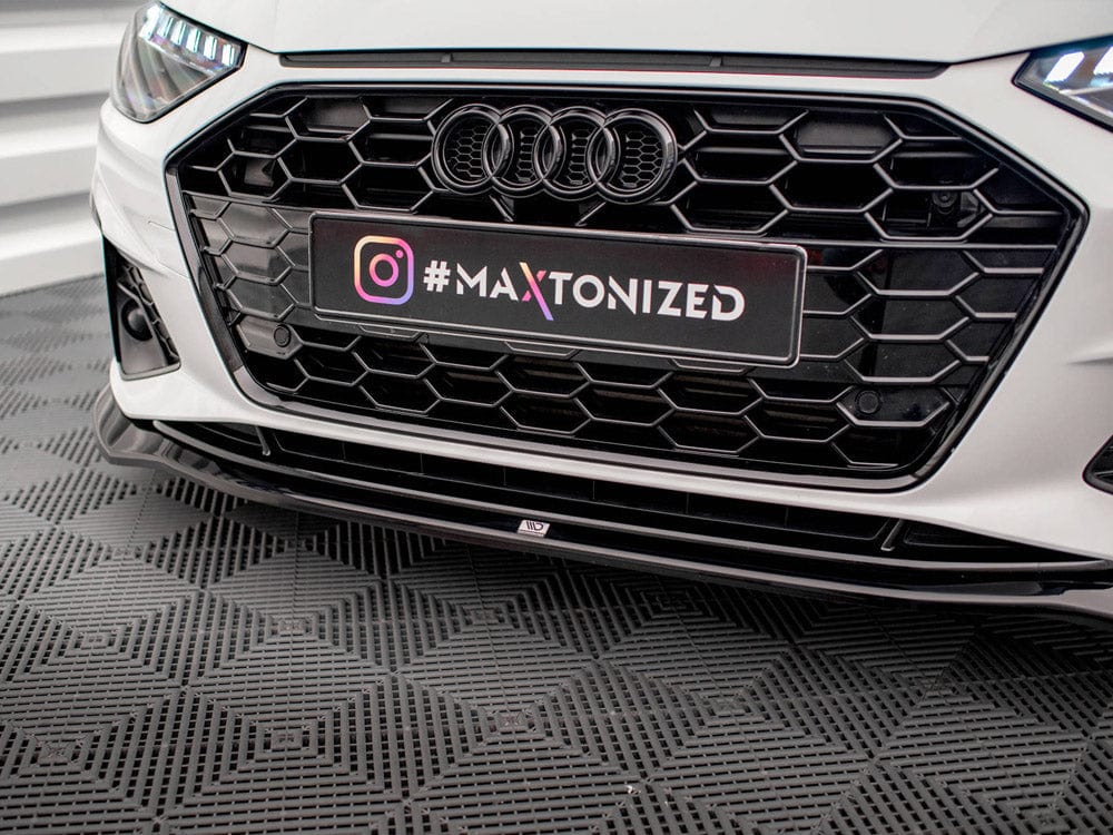 Maxton Design Front Splitter V.2 Audi A4 S-Line / S4 B9 Facelift Maxton Design SR