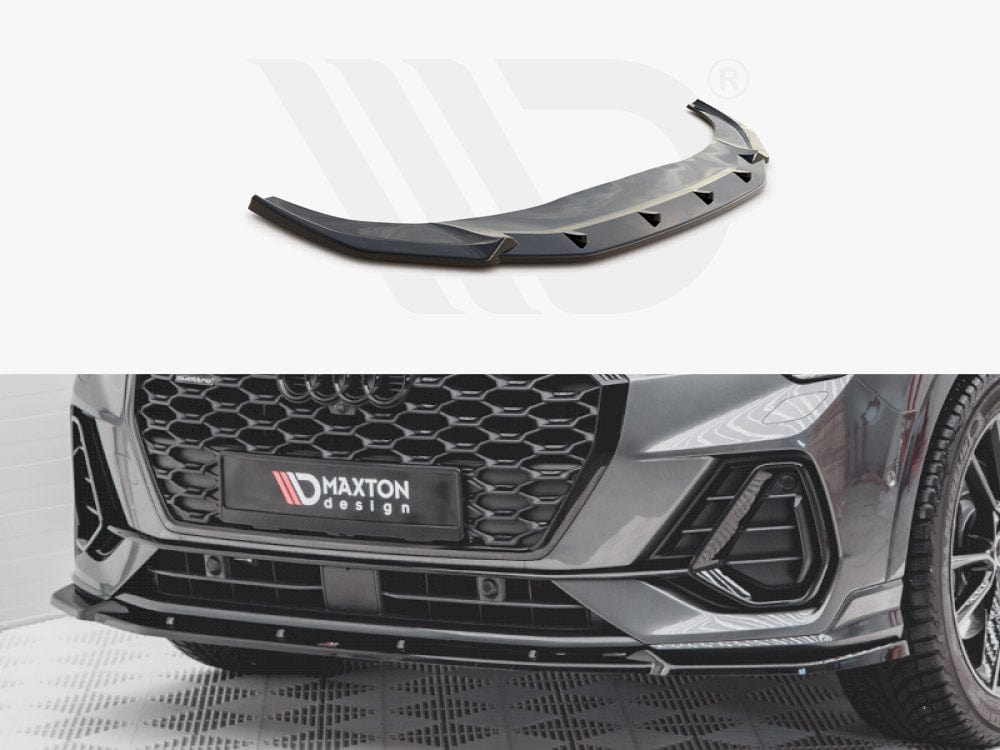Maxton Design Front Splitter V.2 Audi Q3 Sportback S-Line Maxton Design SR