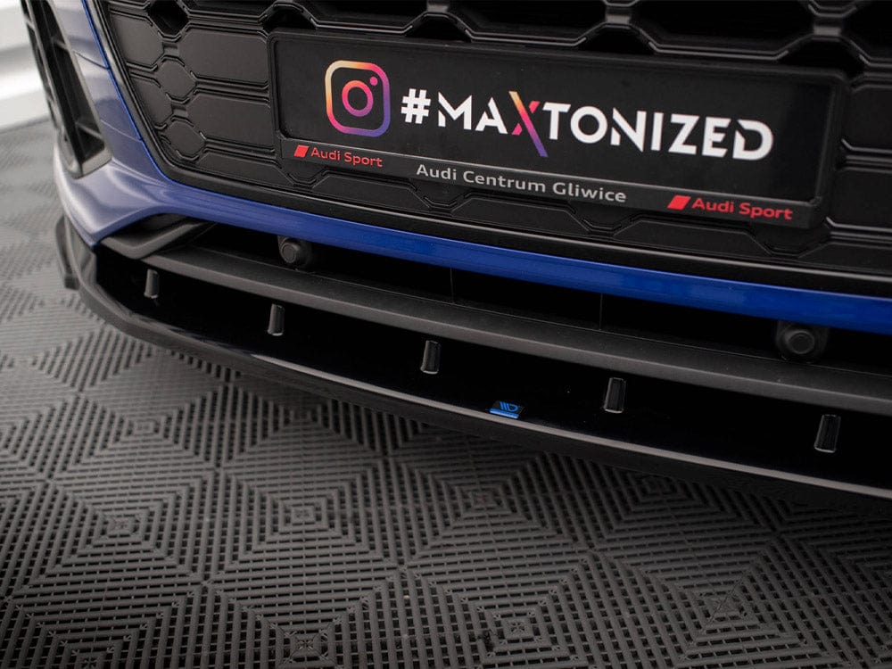 Maxton Design Front Splitter V.2 Audi SQ5 / Q5 S-Line SUV / Sportback Mk2 Facelift Maxton Design SR