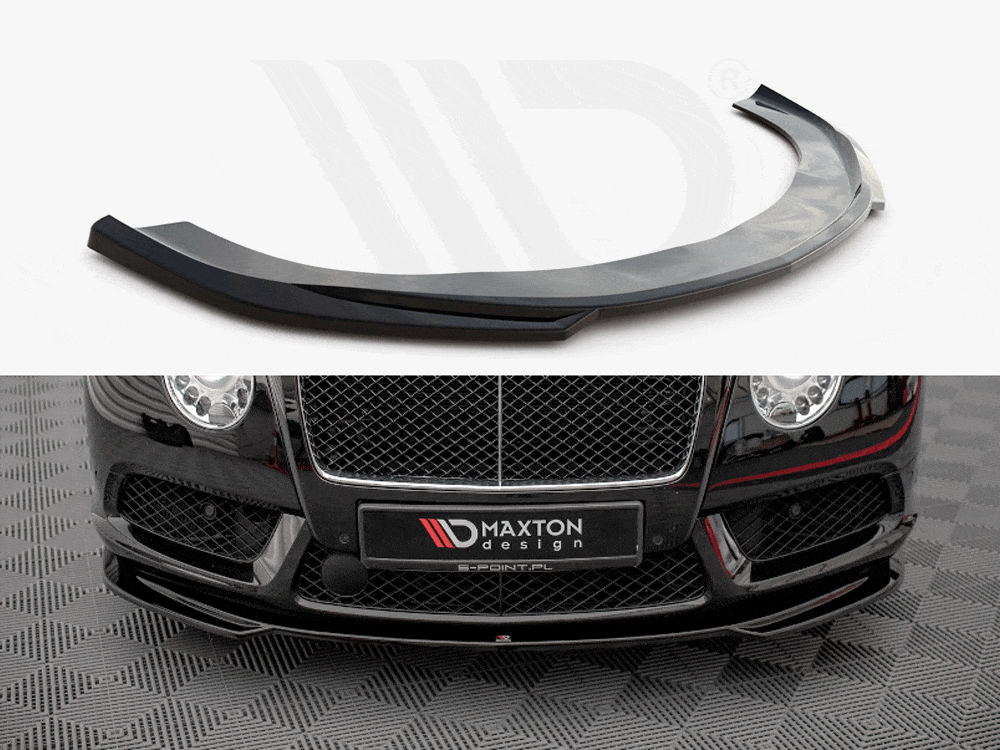 Maxton Design Front Splitter V.2 Bentley Continental GT V8 S Mk2 2014-2016 Maxton Design SR
