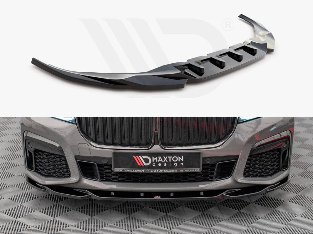 Maxton Design Front Splitter V.2 Bmw 7 G11 M-pack Facelift 2019- Maxton Design SR