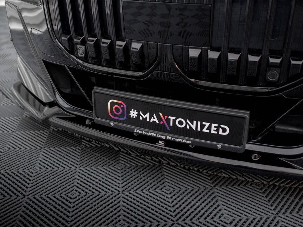Maxton Design Front Splitter V.2 BMW 7 M-Pack / M760e G70 Maxton Design SR