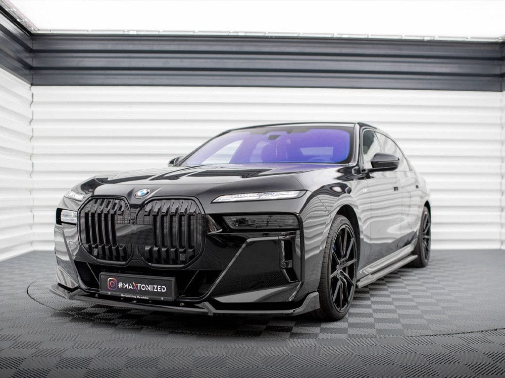 Maxton Design Front Splitter V.2 BMW 7 M-Pack / M760e G70 Maxton Design SR