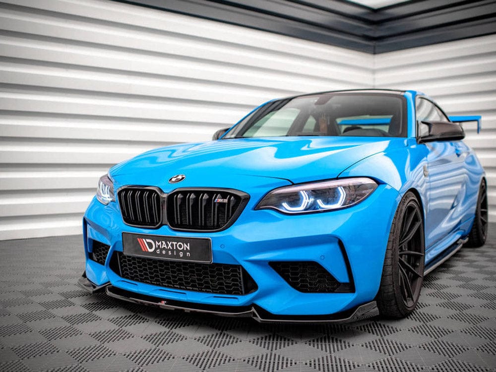 Maxton Design Front Splitter V.2 Bmw M2 Competition F87 2018-2020 Maxton Design SR