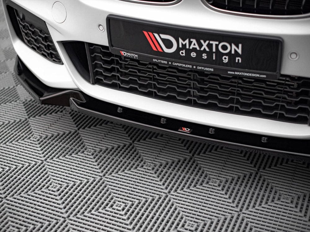 Maxton Design Front Splitter V.2 Bmw X1 M-pack F48 2015-2019 Maxton Design SR