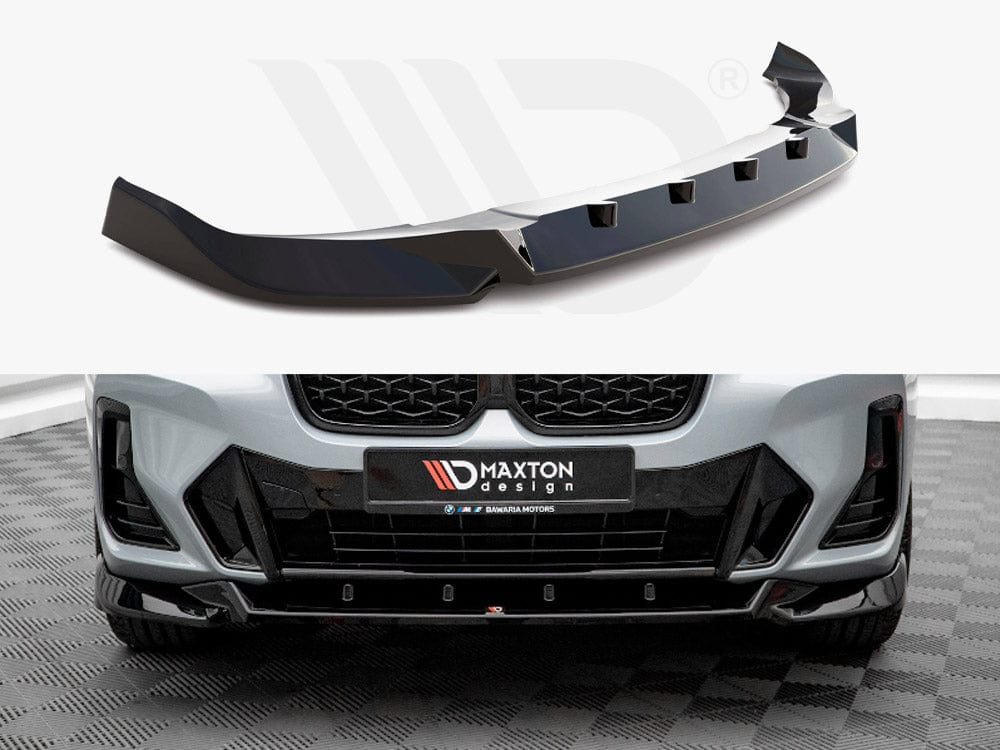 Maxton Design Front Splitter V.2 Bmw X4 M-pack G02 Facelift Maxton Design SR