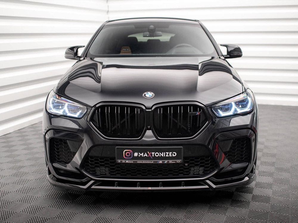 Maxton Design Front Splitter V.2 BMW X6 M F96 Maxton Design SR