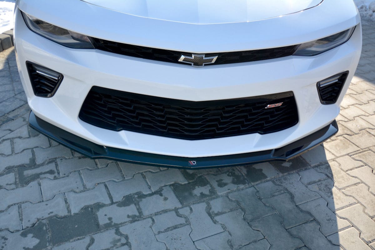 Maxton Design Front Splitter V.2 Chevrolet Camaro 6TH-GEN. Phase-i 2SS Coupe 2016-18 Maxton Design SR