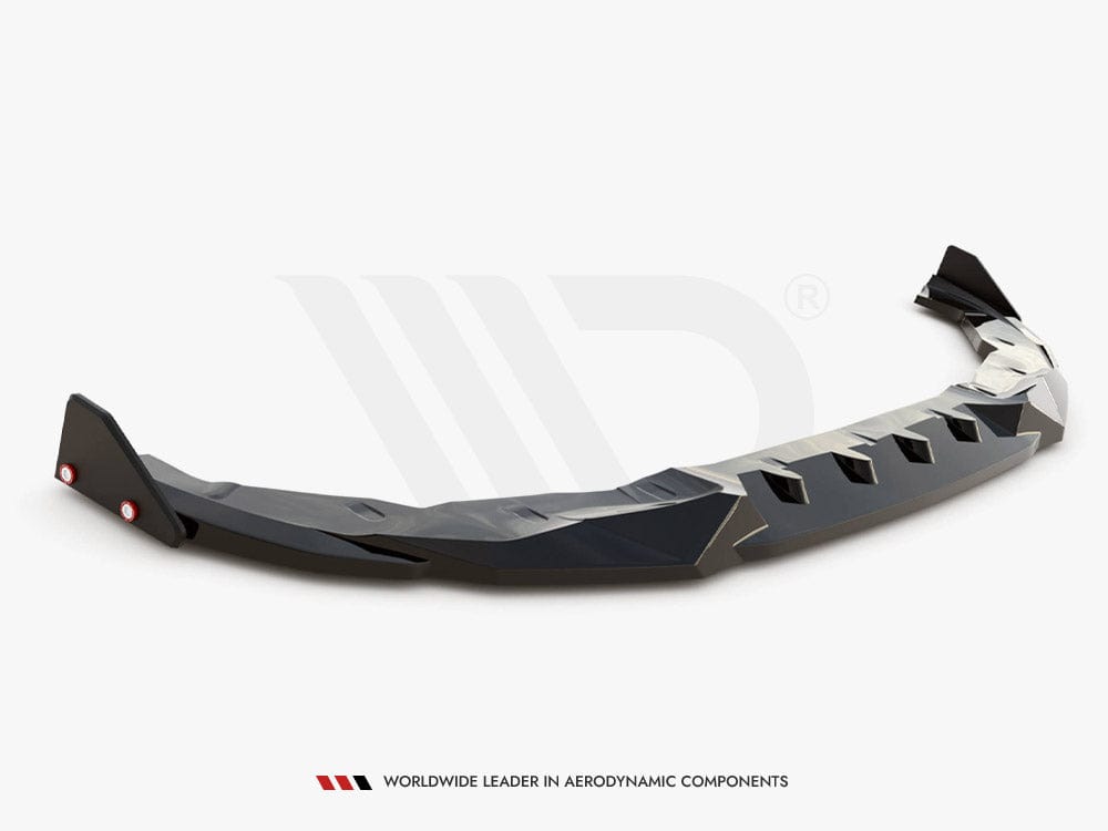 Maxton Design Front Splitter V.2 + Flaps BMW 2 Coupe M-Pack / M240i G42 Maxton Design SR