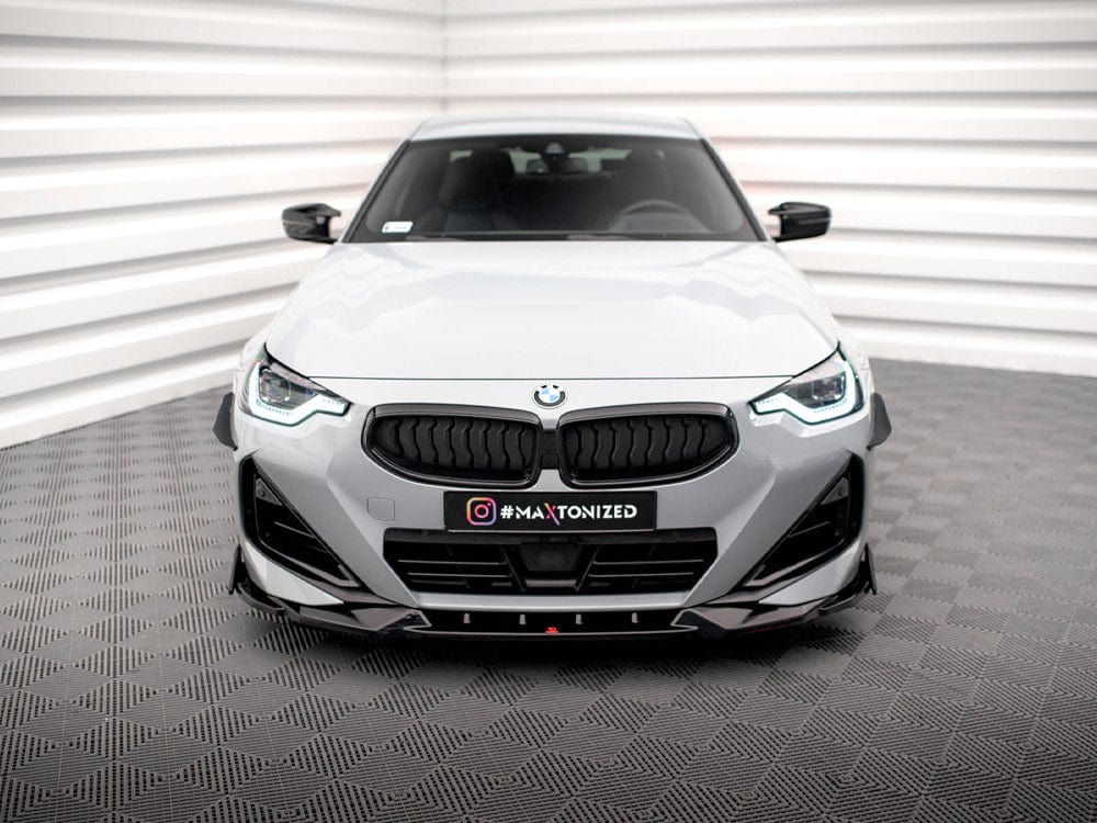 Maxton Design Front Splitter V.2 + Flaps BMW 2 Coupe M-Pack / M240i G42 Maxton Design SR