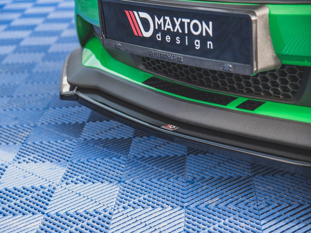 Maxton Design Front Splitter V.2 + Flaps Ford Mustang GT Mk6 Facelift Maxton Design SR