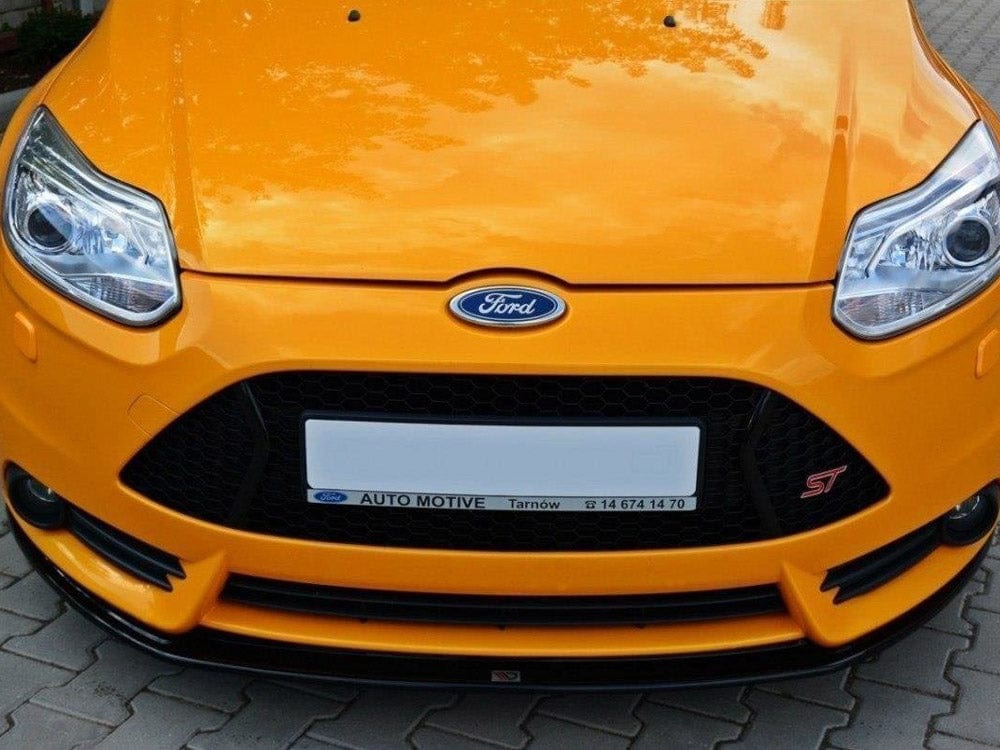 Maxton Design Front Splitter V.2 Ford Focus MK3 ST Preface Model Maxton Design SR