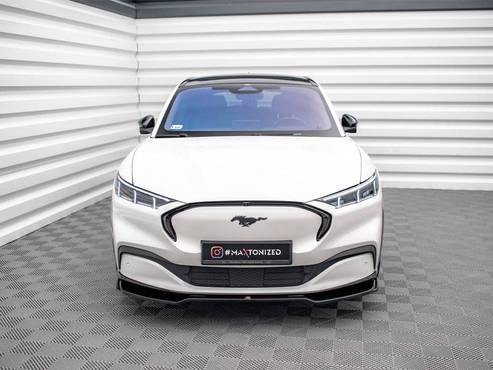 Maxton Design Front Splitter V.2 Ford Mustang Mach-e MK1 Maxton Design SR