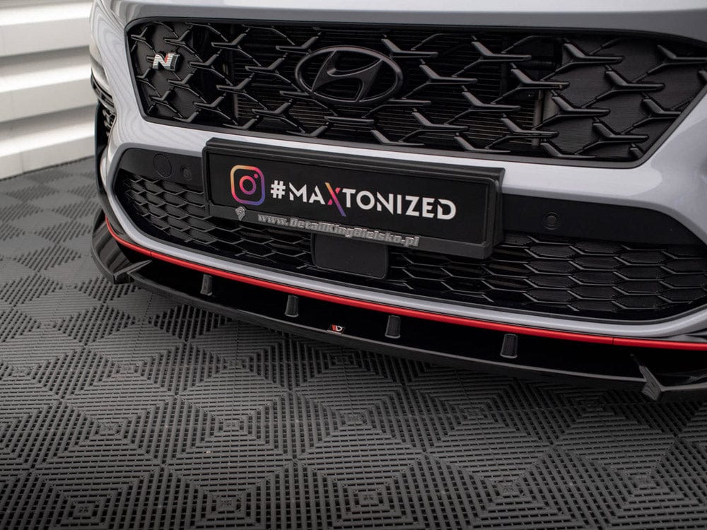 Maxton Design Front Splitter V.2 Hyundai Kona N Mk1 Maxton Design SR