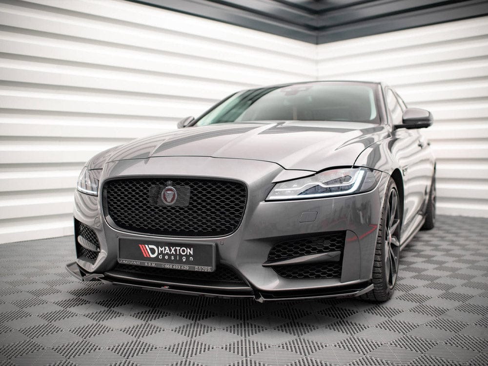 Maxton Design Front Splitter V.2 Jaguar XF R-sport MK2 2015-2020 Maxton Design SR