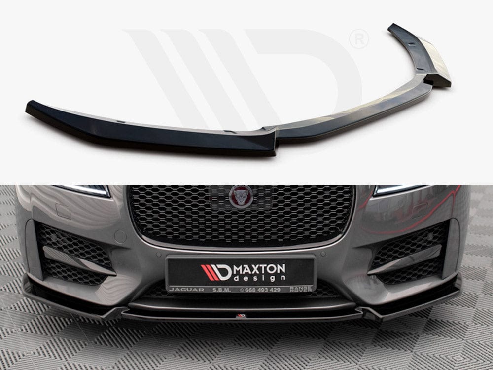 Maxton Design Front Splitter V.2 Jaguar XF R-sport MK2 2015-2020 Maxton Design SR