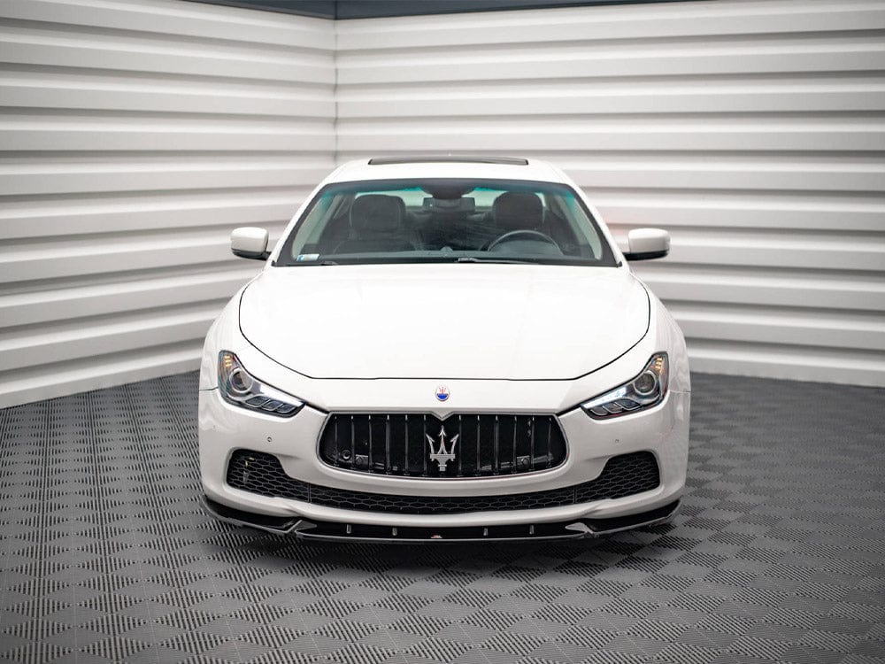 Maxton Design Front Splitter V.2 Maserati Ghibli MK3 2013-2017 Maxton Design SR