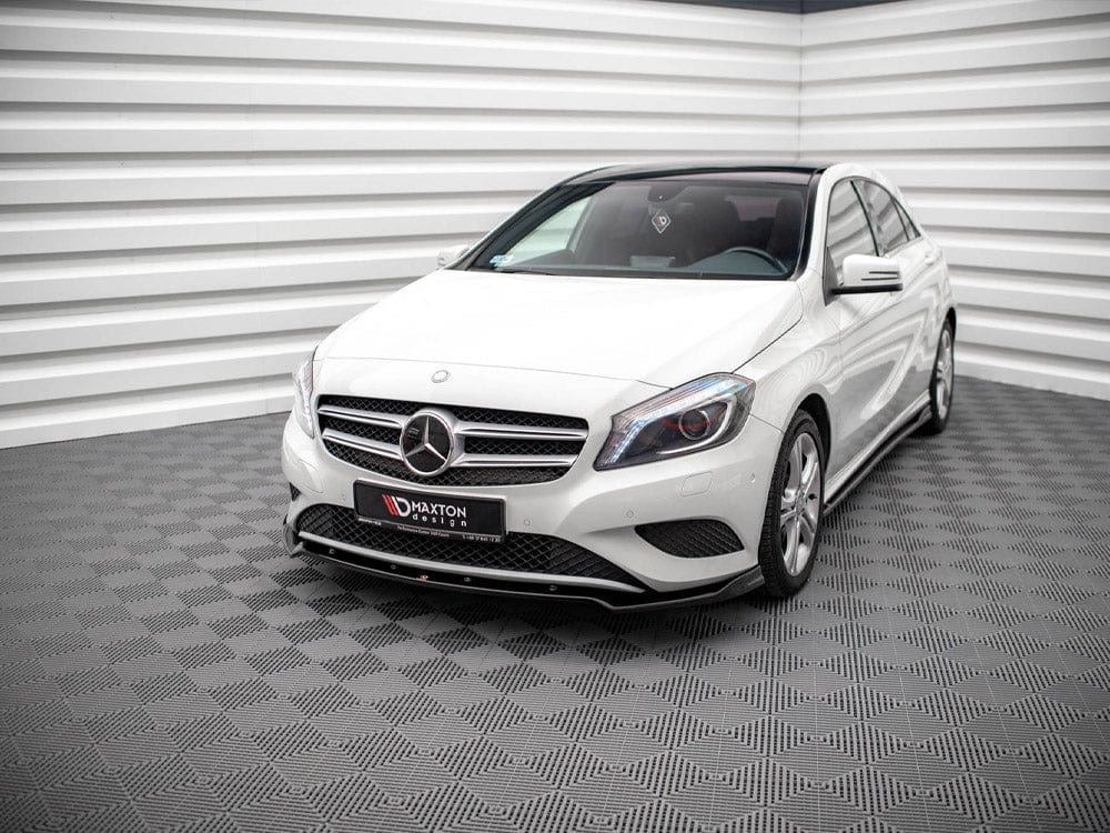 Maxton Design Front Splitter V.2 Mercedes A W176 2012-2015 Maxton Design SR