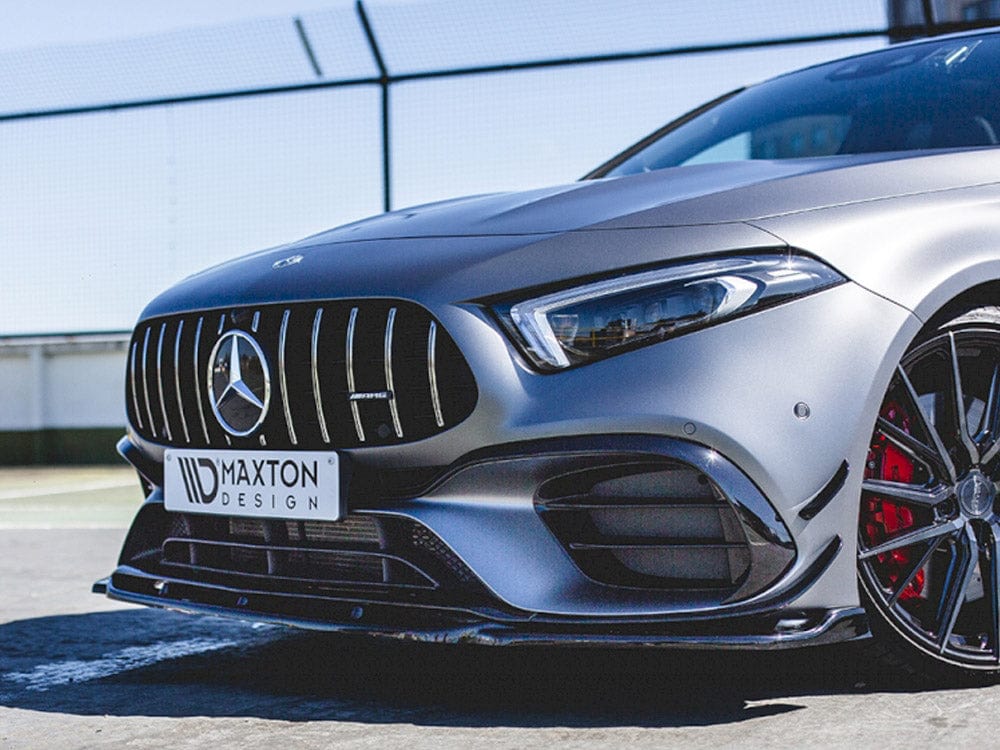 Maxton Design Front Splitter V.2 Mercedes AMG A 45 S Aero Pack W177 Maxton Design SR
