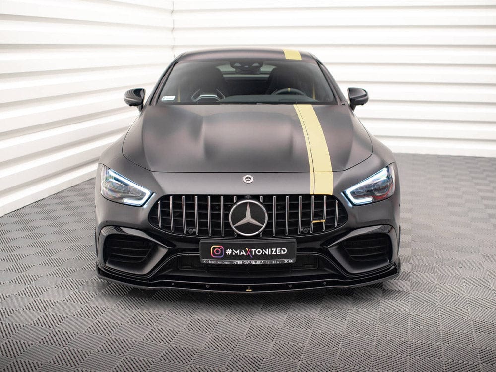 Maxton Design Front Splitter V.2 Mercedes AMG GT 63S 4-door Coupe Aero Maxton Design SR