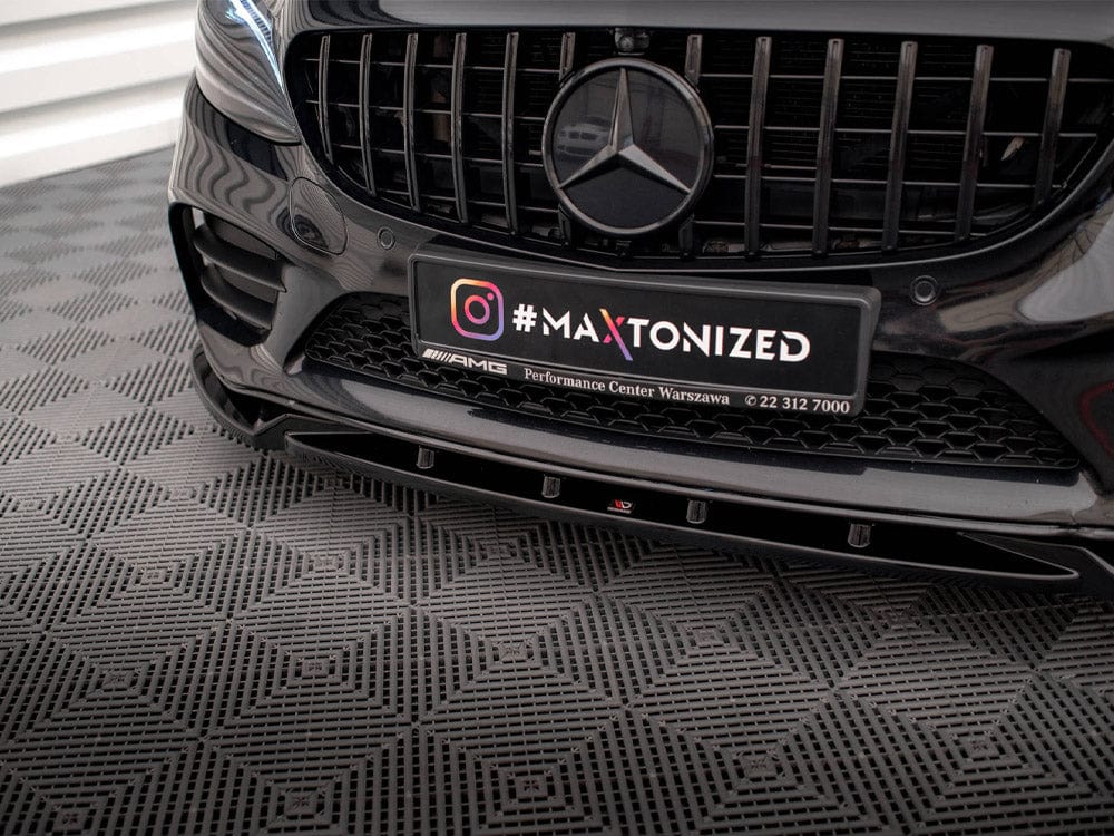 Maxton Design Front Splitter V.2 Mercedes C AMG Line / C43 AMG Sedan / Coupe W205 / C205 Facelift Maxton Design SR