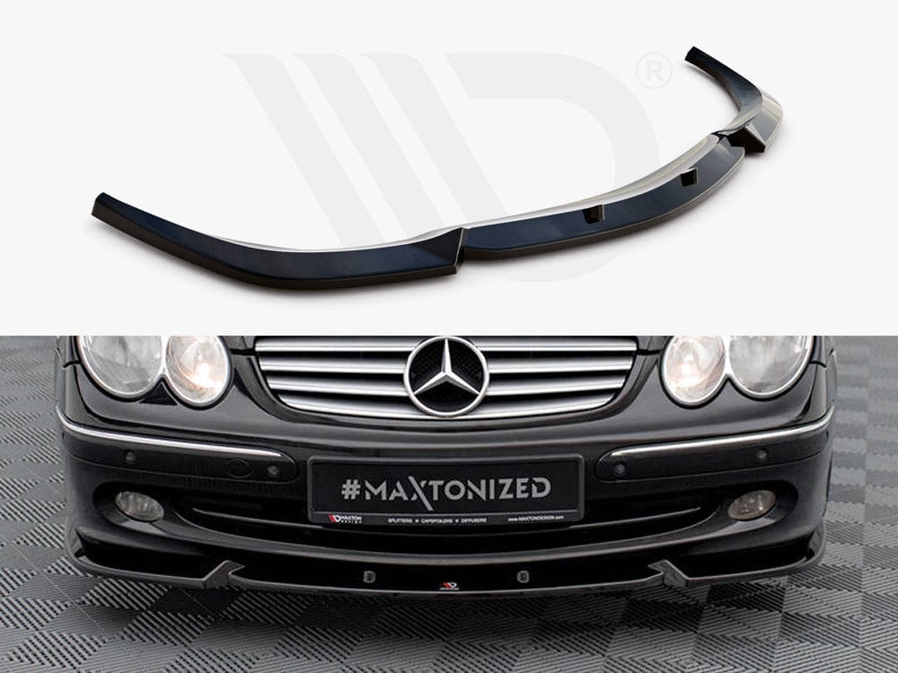 Maxton Design Front Splitter V.2 Mercedes CLK W209 Maxton Design SR