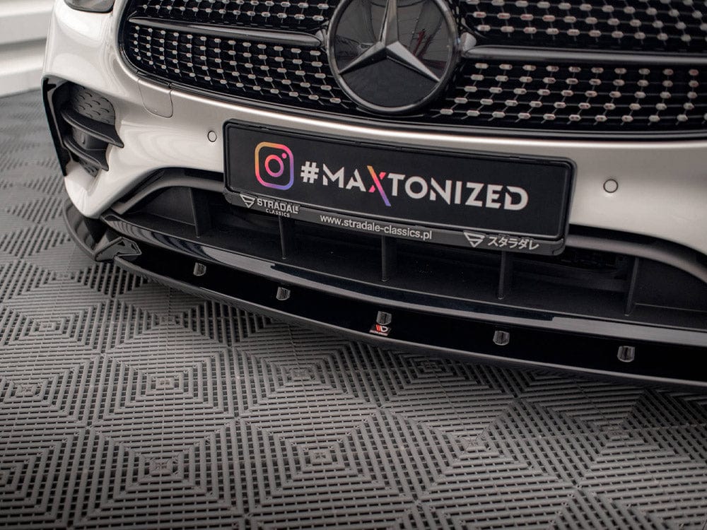 Maxton Design Front Splitter V.2 Mercedes E AMG Line W213 Facelift Maxton Design SR
