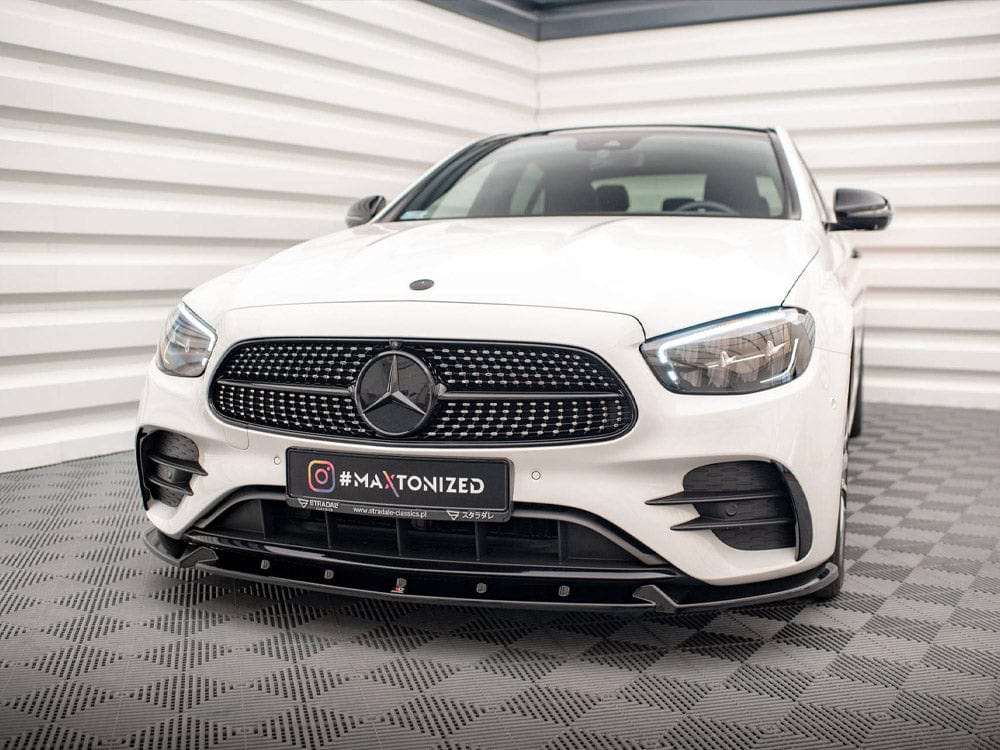 Maxton Design Front Splitter V.2 Mercedes E AMG Line W213 Facelift Maxton Design SR
