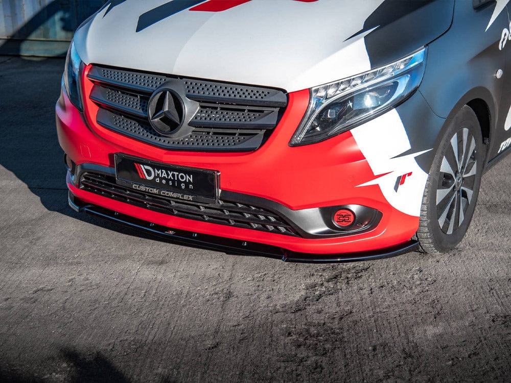 Maxton Design Front Splitter V.2 Mercedes VITO W447 Facelift 2020- Maxton Design SR