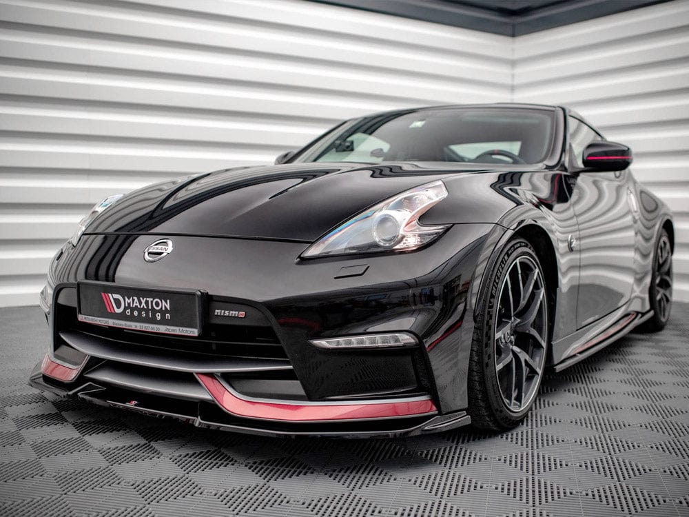 Maxton Design Front Splitter V.2 Nissan 370Z Nismo Facelift 2014-2020 Maxton Design SR