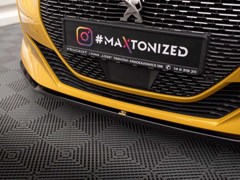 Maxton Design Front Splitter V.2 Peugeot 208 GT Mk2 Maxton Design SR