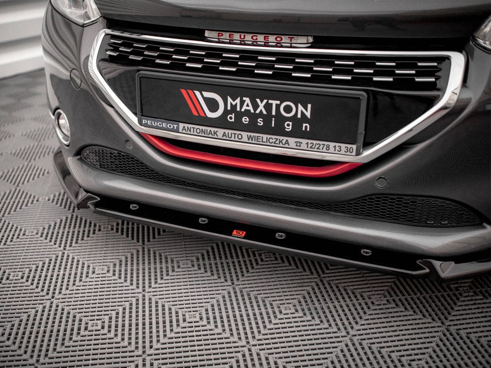 Maxton Design Front Splitter V.2 Peugeot 208 GTI MK1 Maxton Design SR