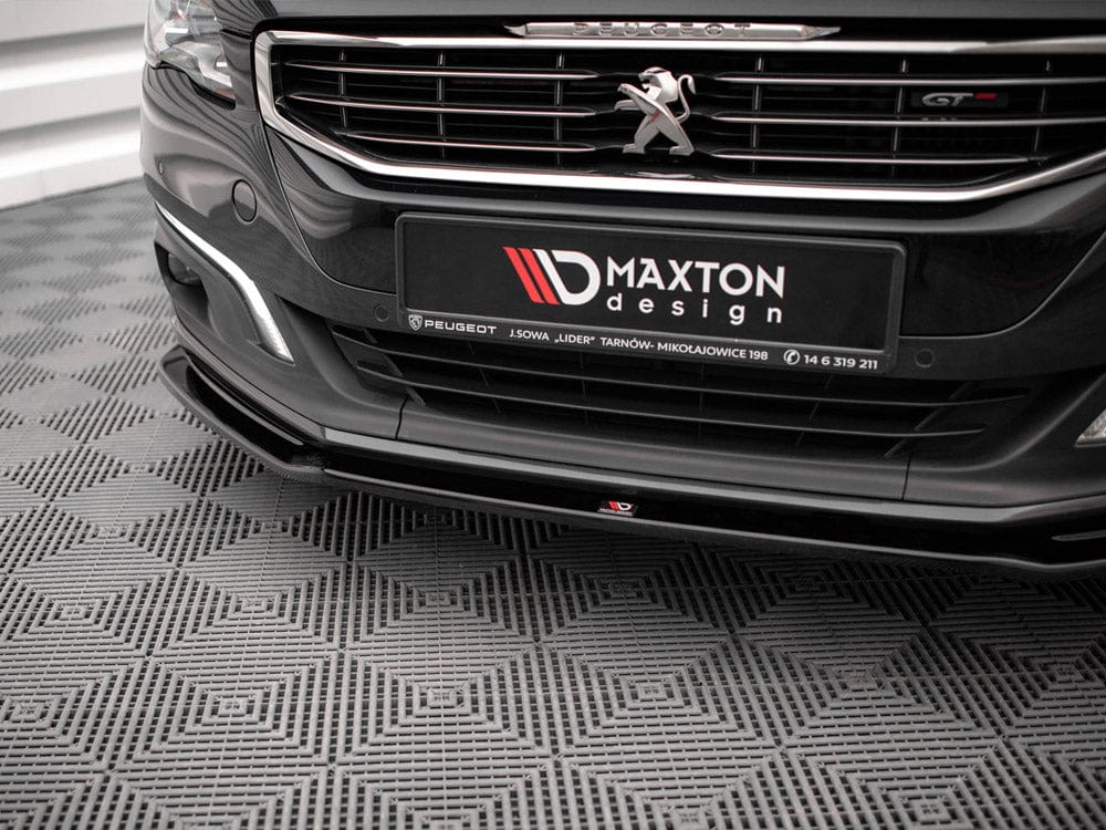 Maxton Design Front Splitter V.2 Peugeot 508 GT MK1 Facelift 2014-2018 Maxton Design SR