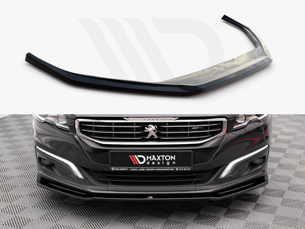 Maxton Design Front Splitter V.2 Peugeot 508 GT MK1 Facelift 2014-2018 Maxton Design SR
