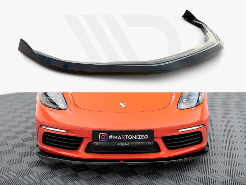 Maxton Design Front Splitter V.2 Porsche 718 Cayman 982c Maxton Design SR