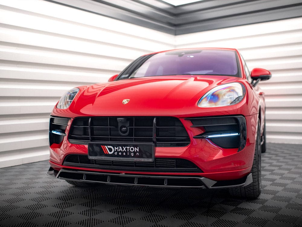 Maxton Design Front Splitter V.2 Porsche Macan Mk1 Facelift Maxton Design SR