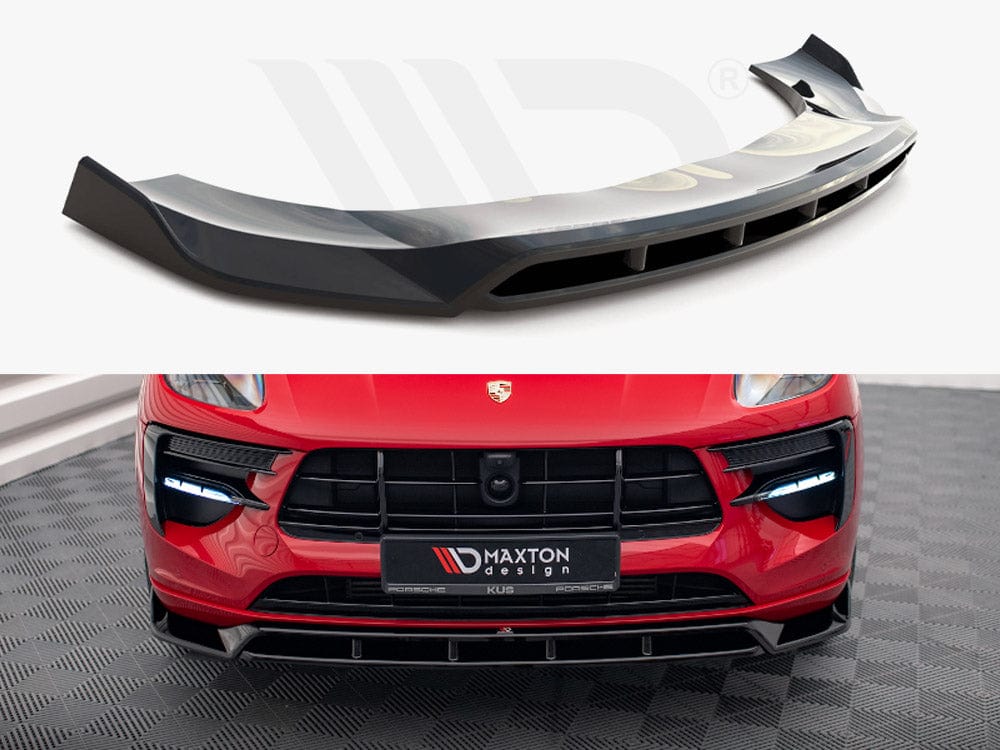 Maxton Design Front Splitter V.2 Porsche Macan Mk1 Facelift Maxton Design SR