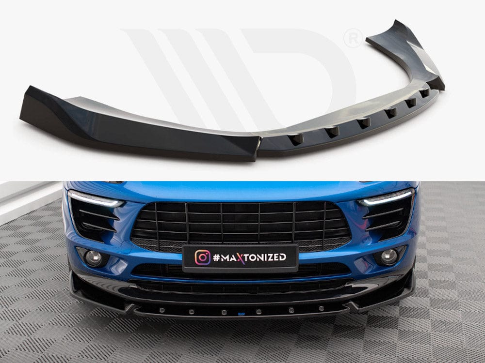 Maxton Design Front Splitter V.2 Porsche Macan Mk1 Maxton Design SR