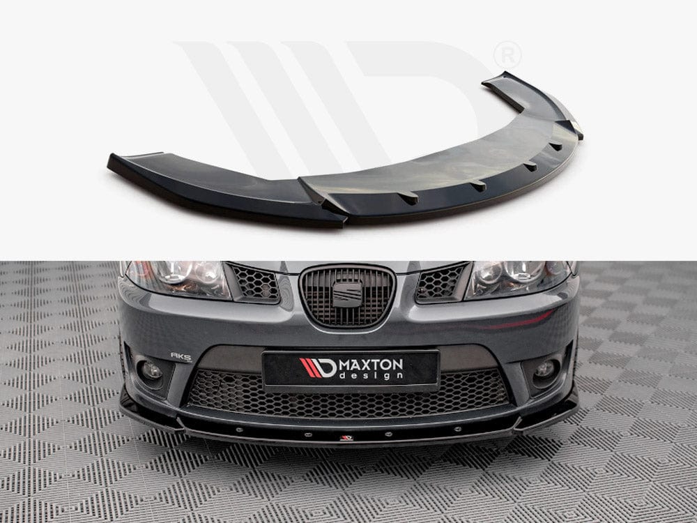 Maxton Design Front Splitter V.2 Seat Ibiza Cupra MK3 2004-2008 Maxton Design SR