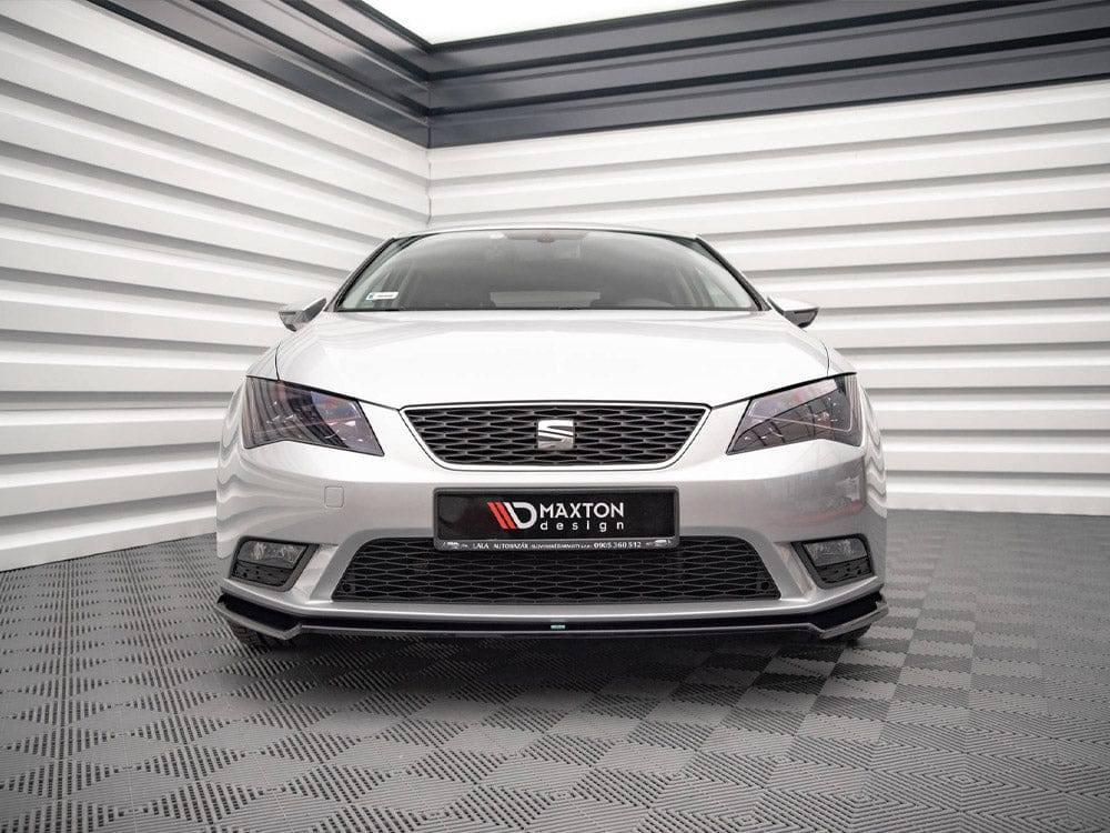 Maxton Design Front Splitter V.2 Seat Leon MK3 2012-2016 Maxton Design SR