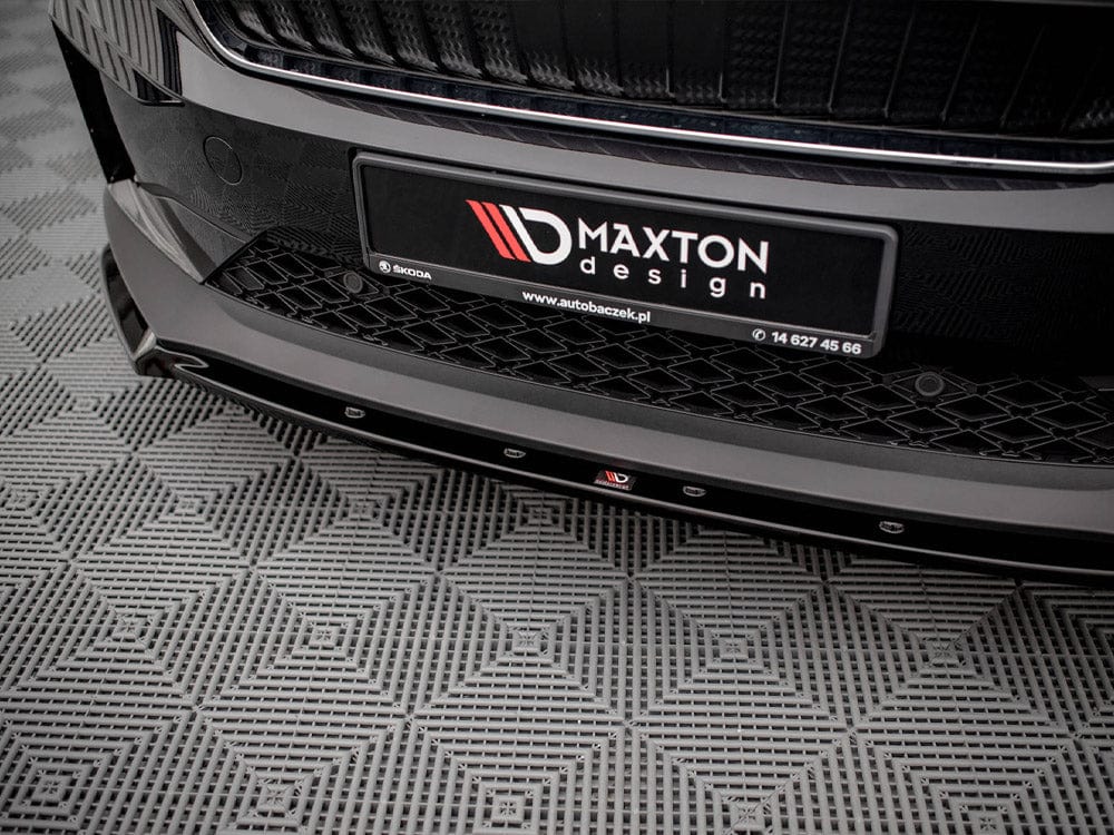 Maxton Design Front Splitter V.2 Skoda Enyaq IV 2020- Maxton Design SR