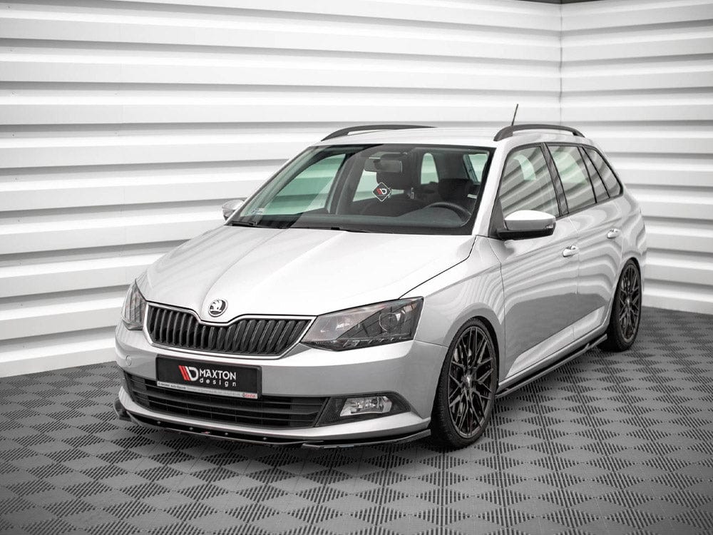 Maxton Design Front Splitter V.2 Skoda Fabia MK3 2014-2019 Maxton Design SR
