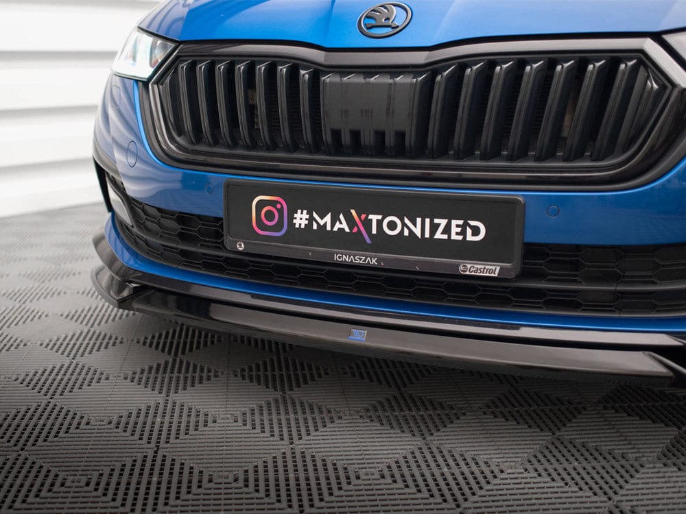 Maxton Design Front Splitter V.2 Skoda Octavia Sportline Mk4 Maxton Design SR